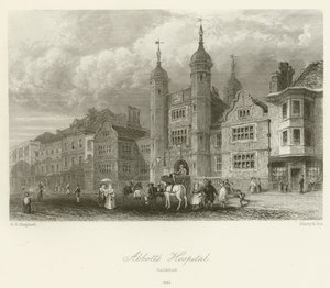 Hôpital Abbotts, Guildford, 1840 - George Sidney after Shepherd