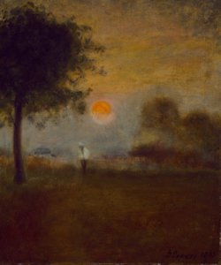 Lever de lune, 1891 - George Snr. Inness
