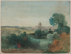 Saint Pierre vu de la Campagna