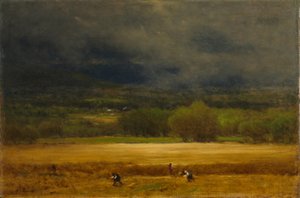 Le champ de blé - George Snr. Inness