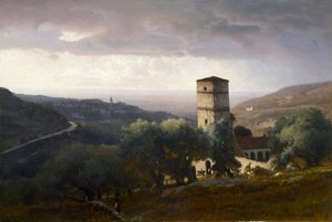 Vue de Rome depuis Tivoli - George Snr. Inness