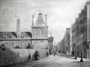 Montague House, Bloomsbury, Londres 1845-49 - George Snr Scharf
