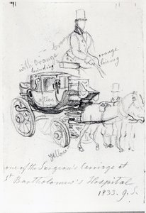Carrosse du chirurgien à l