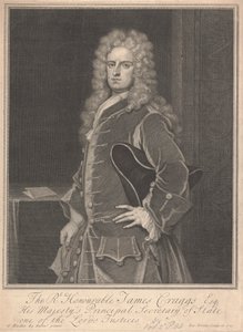 James Craggs, le Jeune - George Vertue