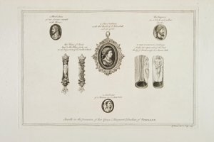 Bijoux en possession de Sa Grâce Margaret Duchesse de Portland, 1749 - George Vertue