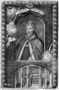 Jean de Gand, 1er duc de Lancastre, 18ème siècle - George Vertue