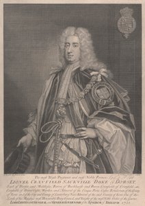 Lionel Cranfield Sackville, 1er duc de Dorset - George Vertue