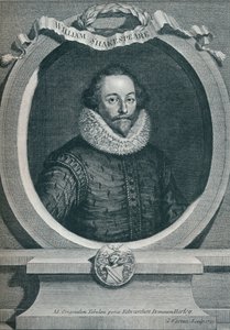 William Shakespeare 1564-1616, poète et dramaturge anglais, 1721, 1913