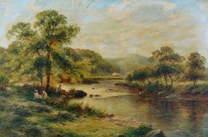 Les vallées du Derbyshire, 1891 - George Vicat Cole