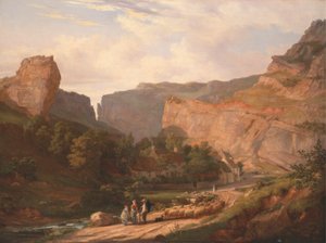 Vue des gorges de Cheddar