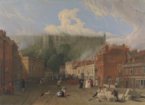 Vue de Thames Street, Windsor - George Vincent