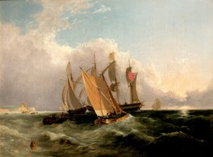 Scène marine, 1827 - George Vincent