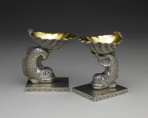 Paire de salières, vers 1843-1850 - George W. Stewart