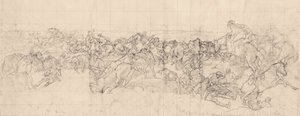 La charge de la 4e brigade de cavalerie légère à Beersheba