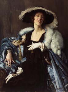 Le gant blanc - George Washington Lambert