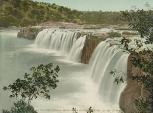 Chutes sur la rivière Tugela près de Colenso, Natal, c.1900