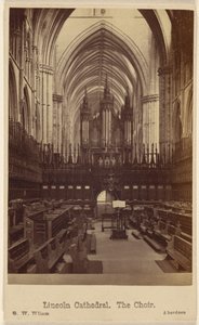 Cathédrale de Lincoln. Le chœur.