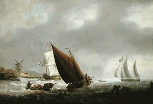 Navires au large d