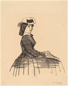 Une fille irlandaise, 1922 - George Wesley Bellows