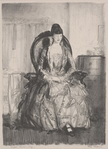 Emma dans une chaise - George Wesley Bellows