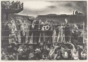Présentation de Georges Carpentier, 1921 - George Wesley Bellows