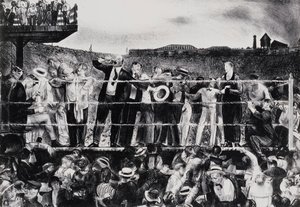 Présentation de Georges Carpentier, 1921 - George Wesley Bellows