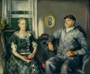 M. et Mme Phillip Wase, 1924 - George Wesley Bellows