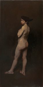 Nu, Miss Bentham, New York, 1906