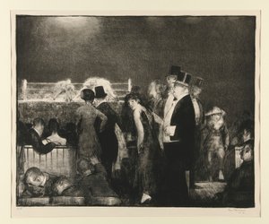 Préliminaires au grand combat, n° 8 - George Wesley Bellows