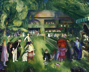 Réalisme : Tennis à Newport - George Wesley Bellows