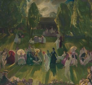 Tennis à Newport, 1919 - George Wesley Bellows