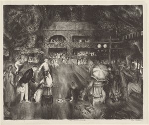 Le tournoi, 1920 - George Wesley Bellows