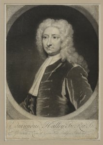 Edmundus Halley, vers 1705 - George White