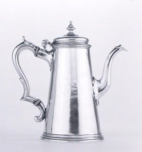 Cafetière (argent) - George Wickes