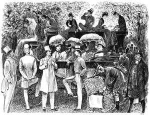 Un souvenir du terrain de cricket de Lords Eton contre Harrow