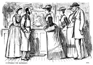 Une lutte pour la suprématie, 1875 - George du Maurier
