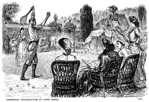 Les technicités barbares du tennis sur gazon, 1882-1891