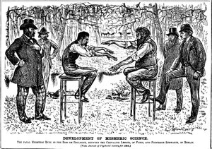 Développement de la science mesmérique, 1883 - George du Maurier