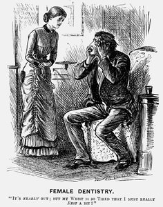 Dentisterie féminine - George du Maurier