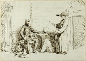 Prêtre et soldat - George du Maurier