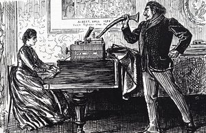 Le phonographe - George du Maurier