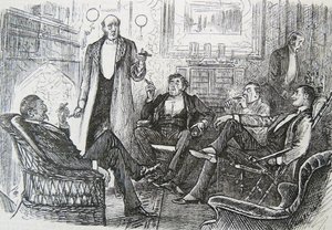 La salle de fumeurs - George du Maurier
