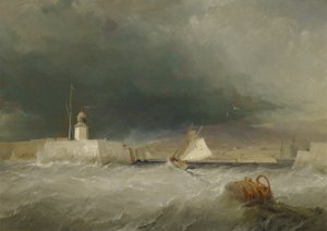Port par temps orageux - George the Elder Chambers