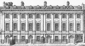 Maisons Great Queen Street, 1817 - George the Elder Scharf