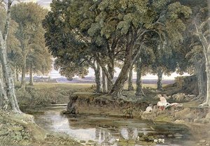 La Fin du Jour, 1829 - George the Younger Barret