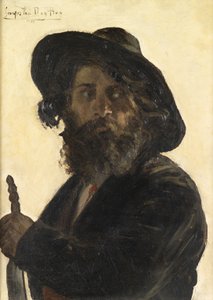 Un comédien itinérant, 1879 - George van den Bos