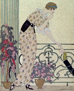 Gazette du Bon Ton, planche de costume de N