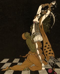 Vaslav Nijinsky et Ida Rubinstein dans Schéhérazade