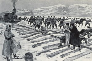 RUSSIE. La traversée du lac Baïkal - Georges (after) Conrad
