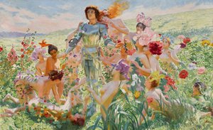 Le chevalier aux fleurs, 1894